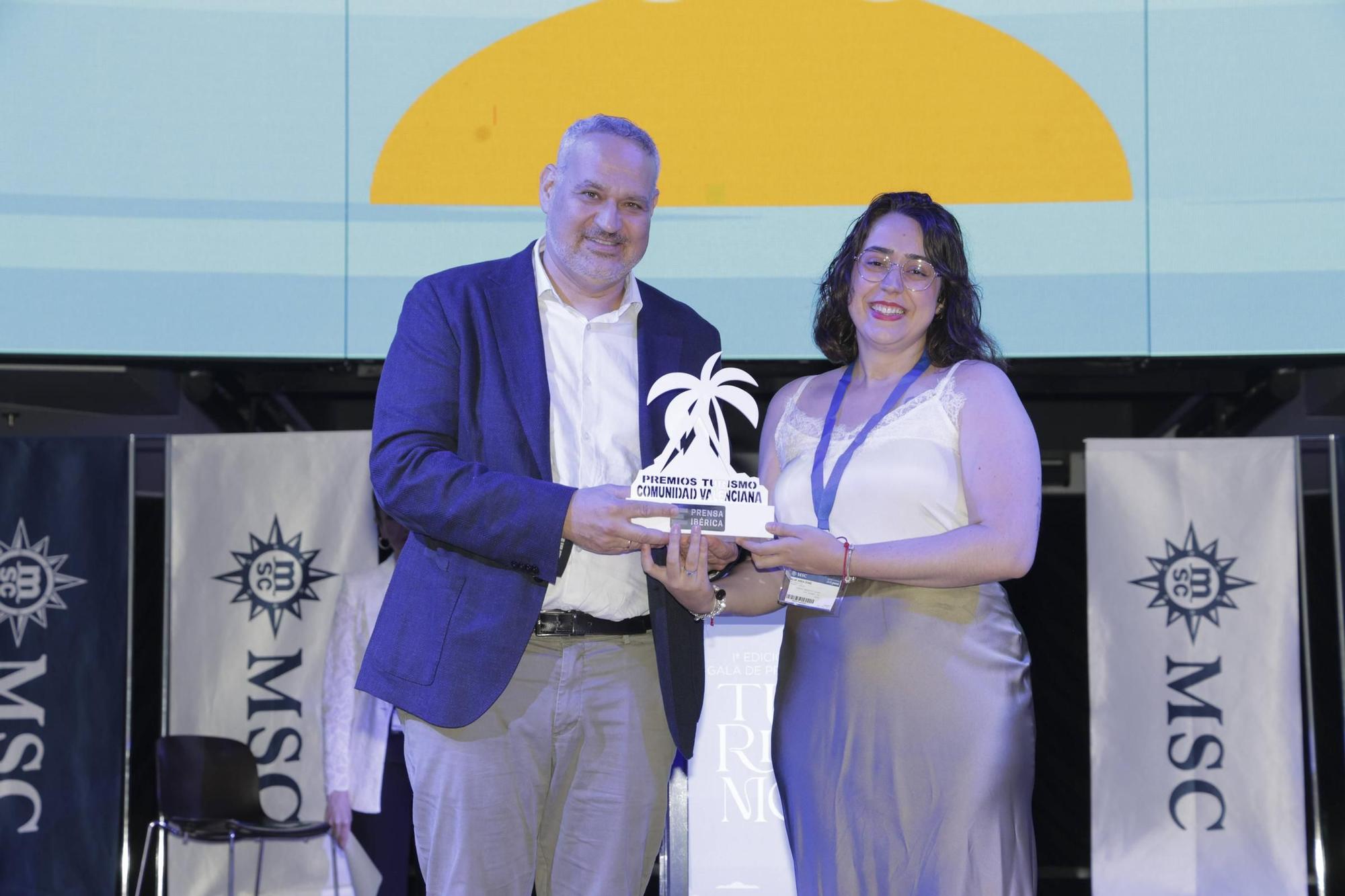 Los ganadores de los I Premios Turismo Levante-EMV