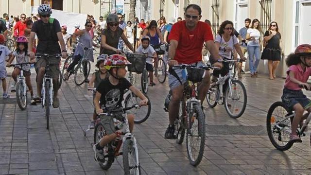 La ciudad se lanza a pedalear