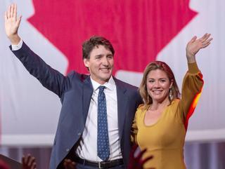 La esposa de Justin Trudeau contrae el coronavirus tras viajar a Londres