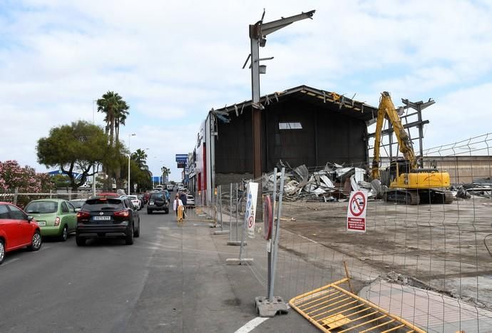 19/03/2019 TELDE. Obras del nuevo supermercado de Lild, en el polígono industrial Las Rubiesas.   Fotografa: YAIZA SOCORRO.  | 19/03/2019 | Fotógrafo: Yaiza Socorro