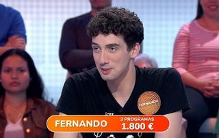 El impresionante currículum de Fernando, el nuevo concursante de Pasapalabra