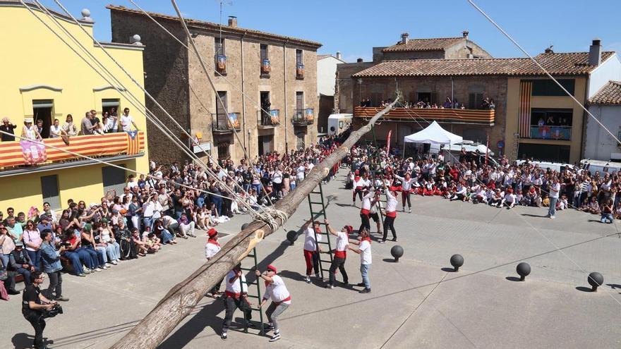 Vídeo: La plantada de l'arbre de Maig a Cornellà del Terri