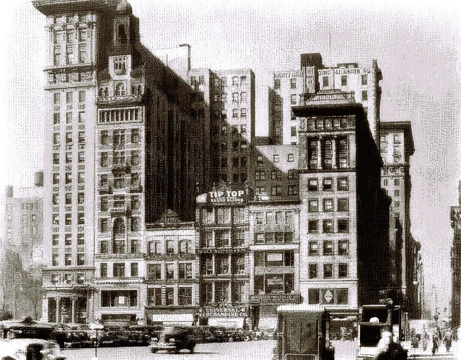 Imaxe do edificio do Centro Galego en Nova York (anos 20)