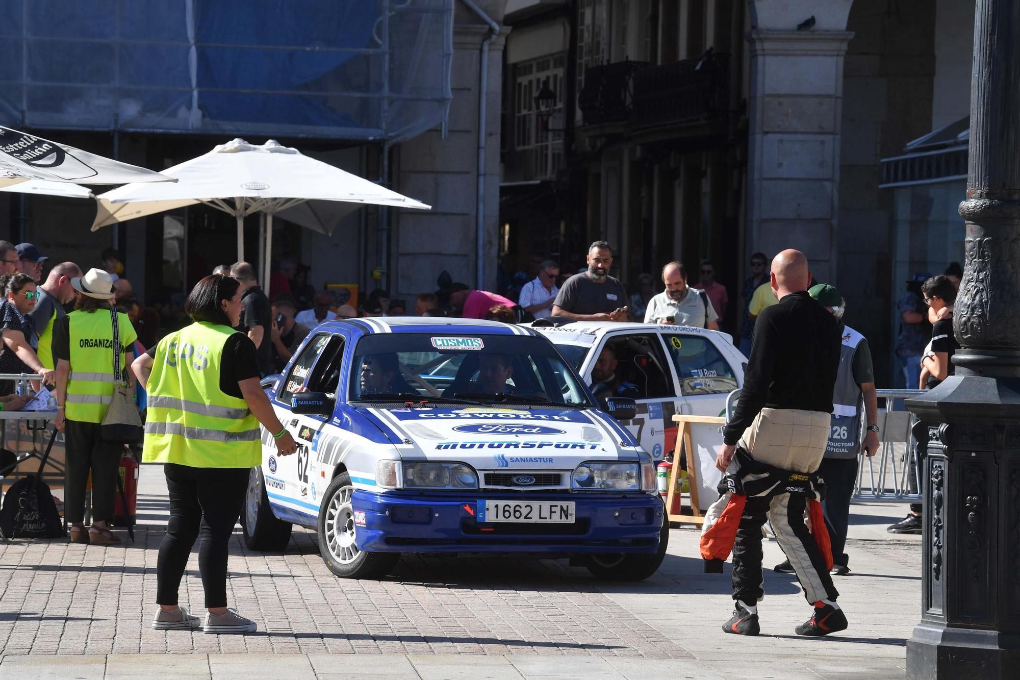 Las altas temperaturas despiden el Rallye Rías Altas de vehículos históricos