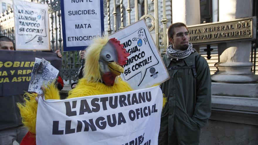 Una representación de la Ejecutiva de la FSA  va acudir a la manifestación por la oficialidad