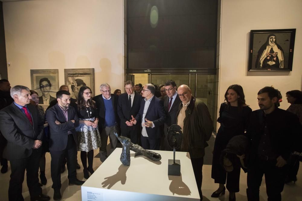 La fiesta del 30º aniversario del Instituto Valenciano de Arte Moderno (IVAM).