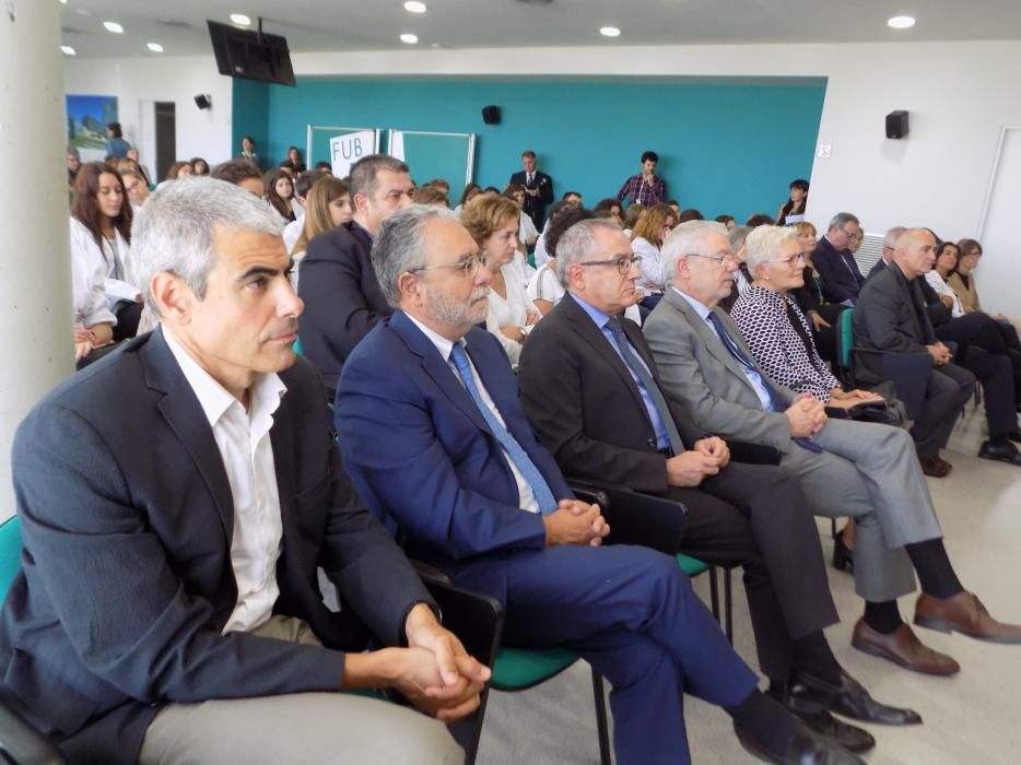 Imatges de l'acte de benvinguda als estudiants de Medicina a UManresa.