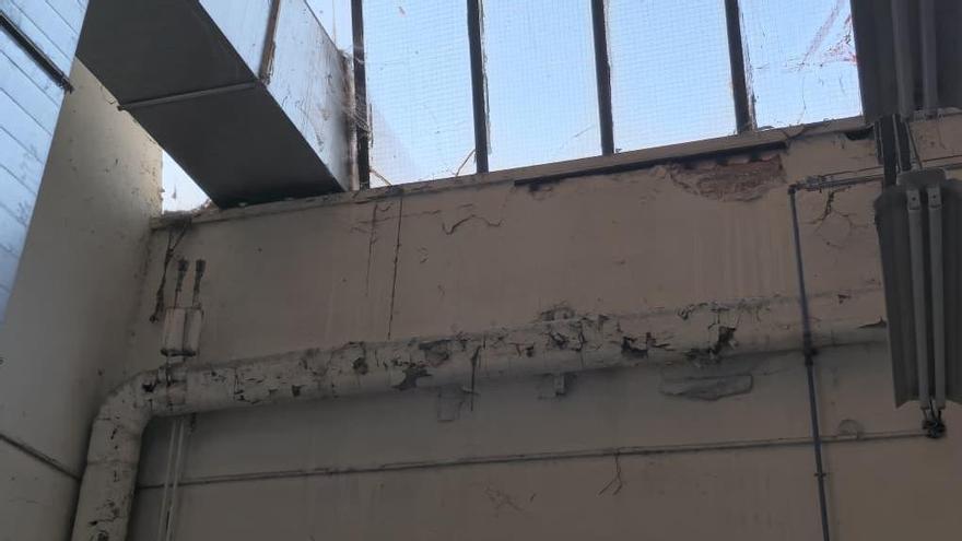 Carencias en el instituto de Miralbueno de Zaragoza.