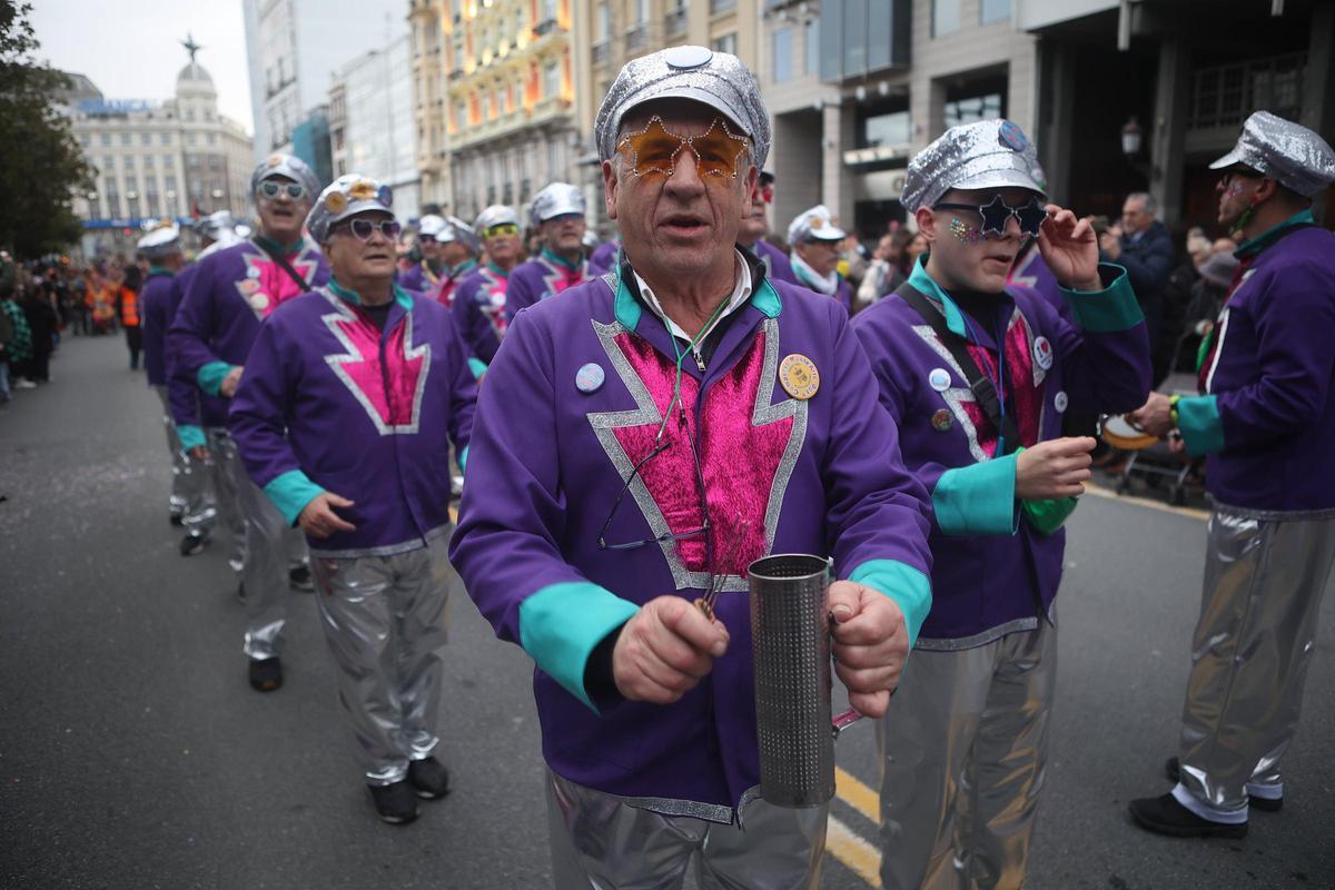 Imágenes del sábado de Carnaval en A Coruña