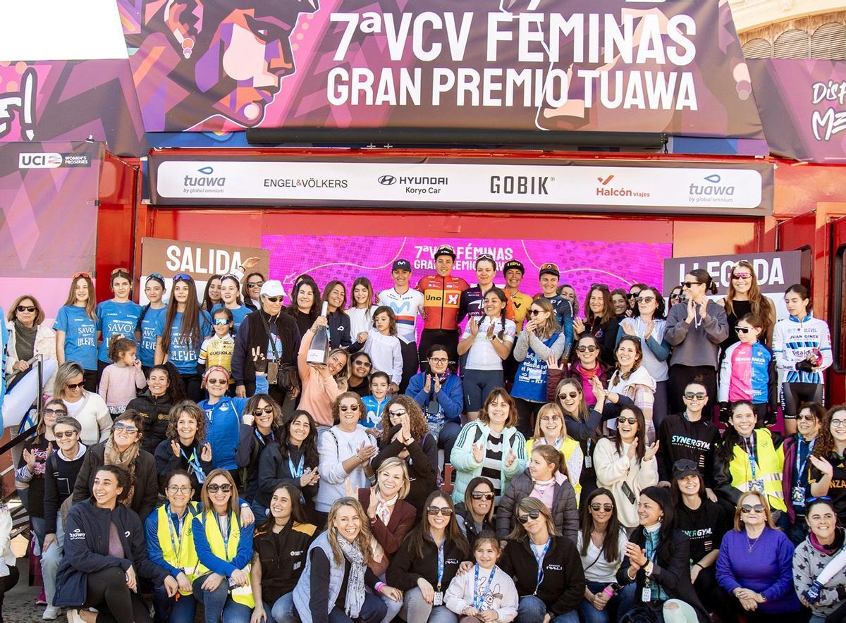 El domingo 8 de febrero, en el final de etapa de la VCV Féminas, la VCV y Tuawa by Global Omnium organizan el ‘III Desafío ‘Yo sí que voy'.