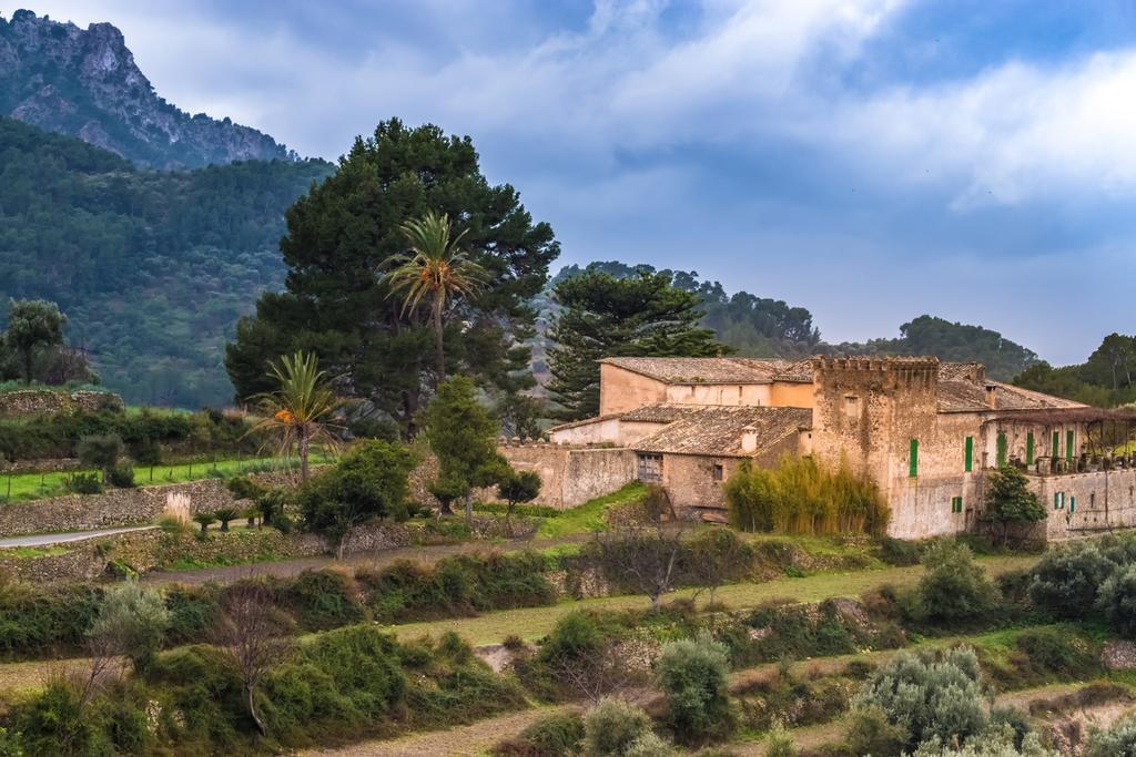 Las fincas en Escorca se diseminan a lo largo de la Sierra de Tramuntana.
