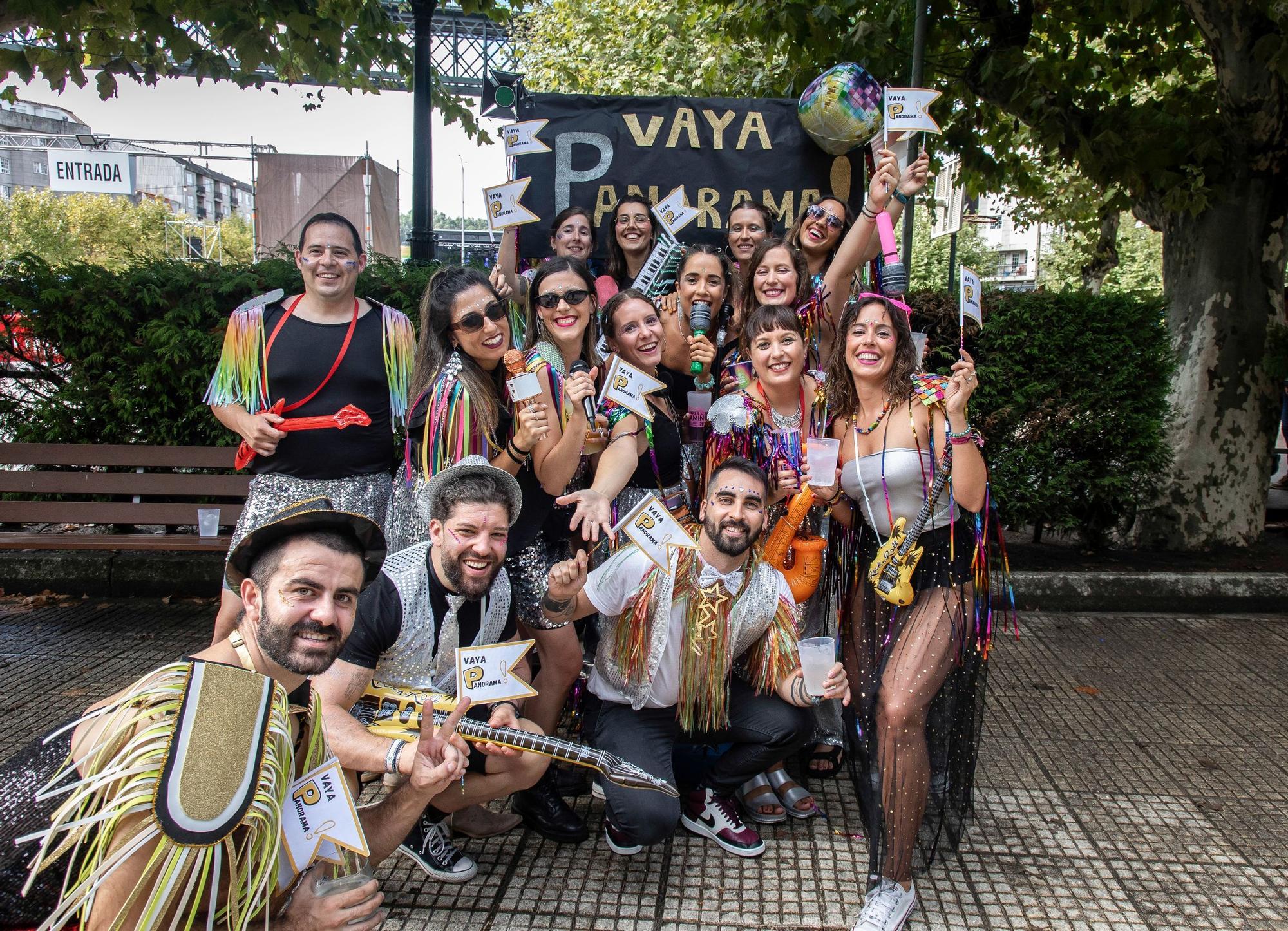 Los cielos se abrieron en Redondela para el Carnaval de Verano