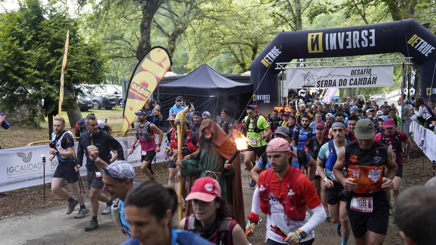 Edición multitudinaria para celebrar el décimo aniversario del Trail de Vilatuxe