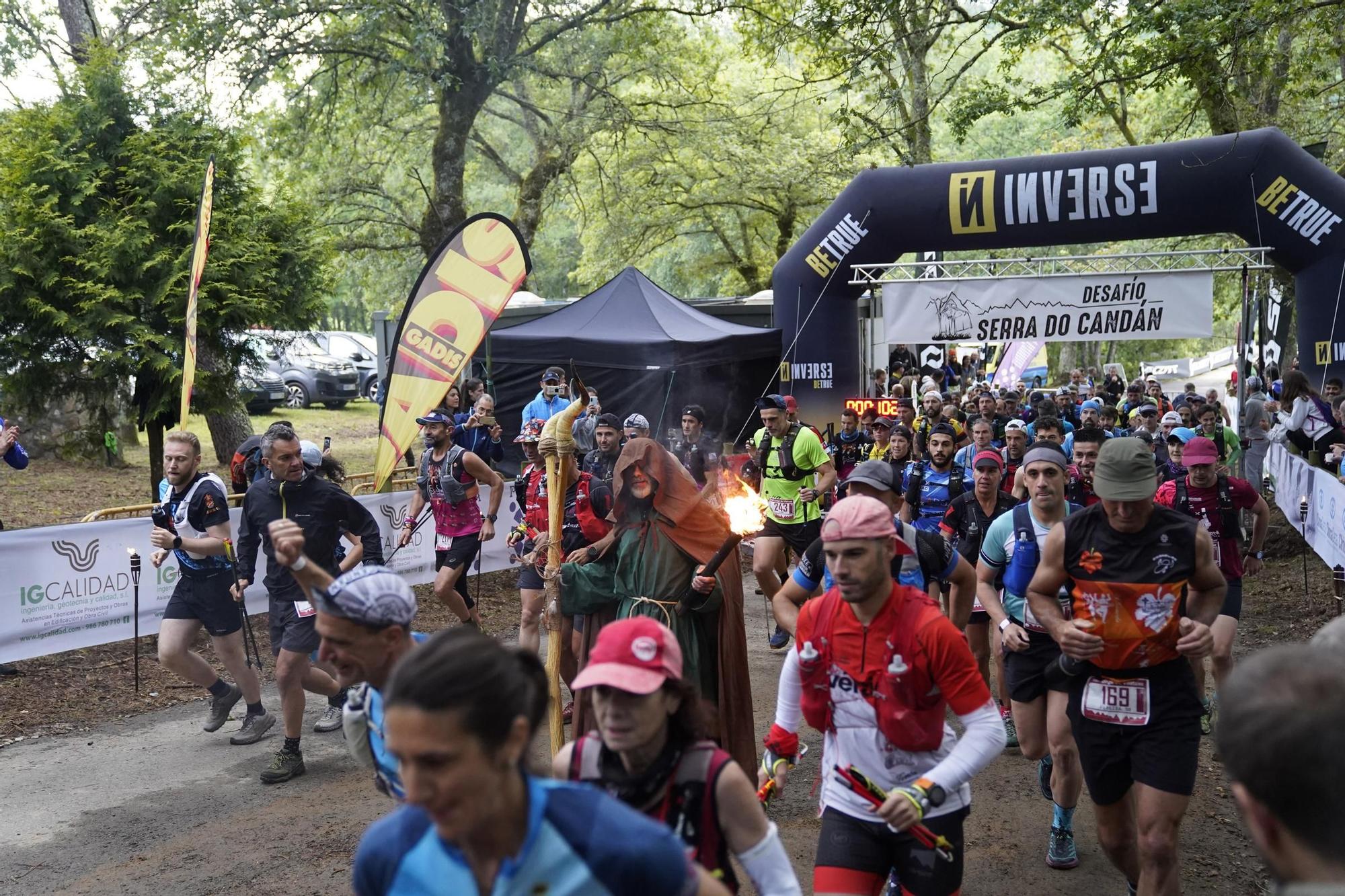 Edición multitudinaria para celebrar el décimo aniversario del Trail de Vilatuxe
