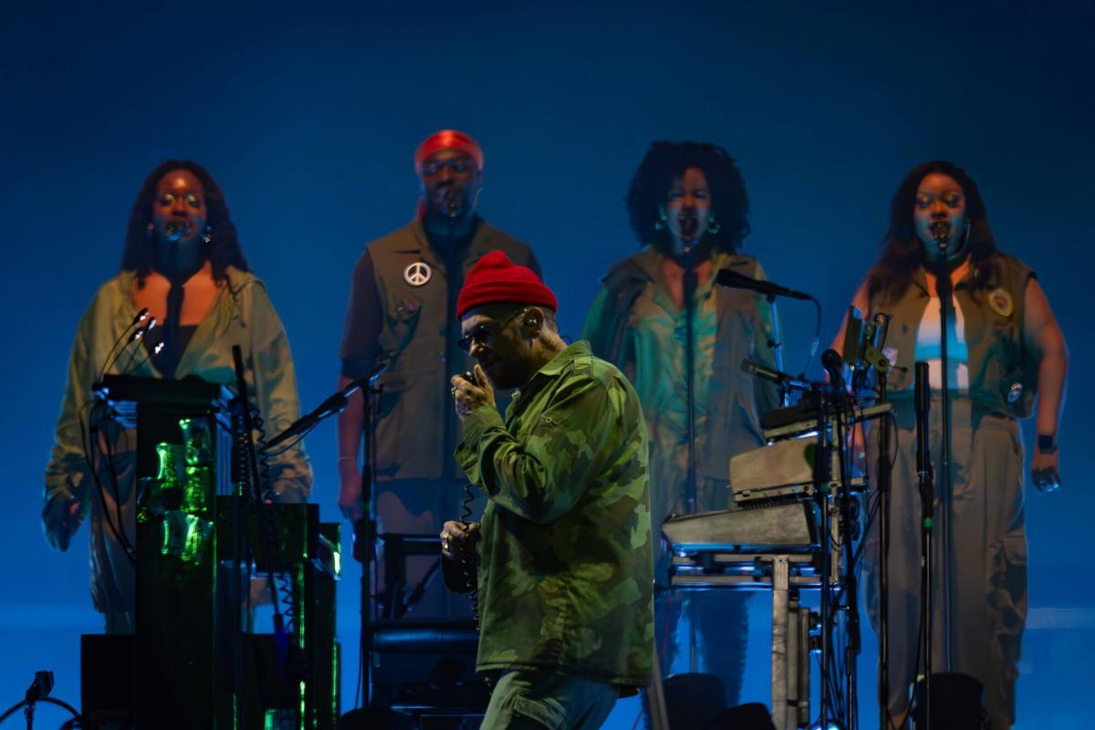 Gorillaz, durante su concierto en la tercera jornada del Primavera Sound 2026.