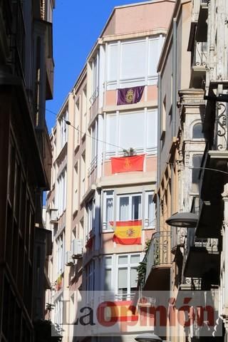 Viernes de dolores: Aplausos y salves a la patrona en Cartagena durante el confinamiento