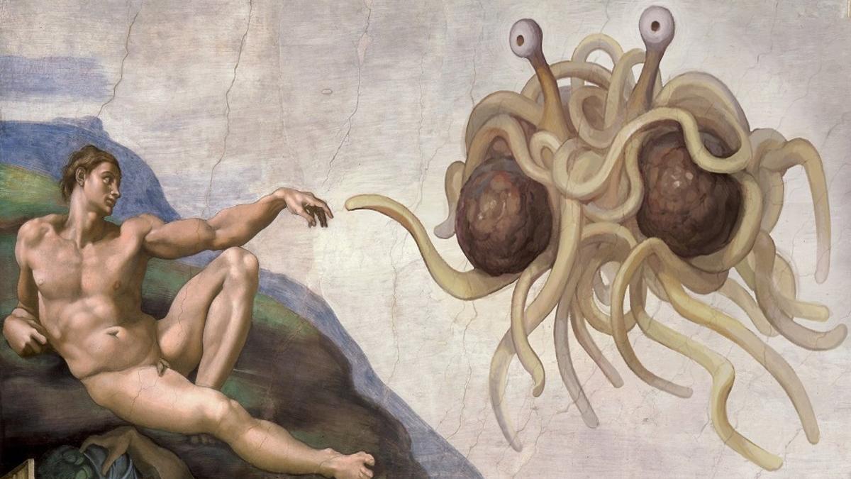 La Audiencia rechaza convertir al movimiento que venera al Espagueti Volador en una religión