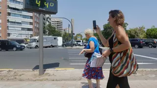 La ola de calor "africana" deja el día más cálido del año con hasta 41,5 grados