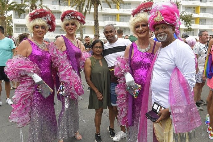 Desfile del Gay Pride en Maspalomas post-Covid