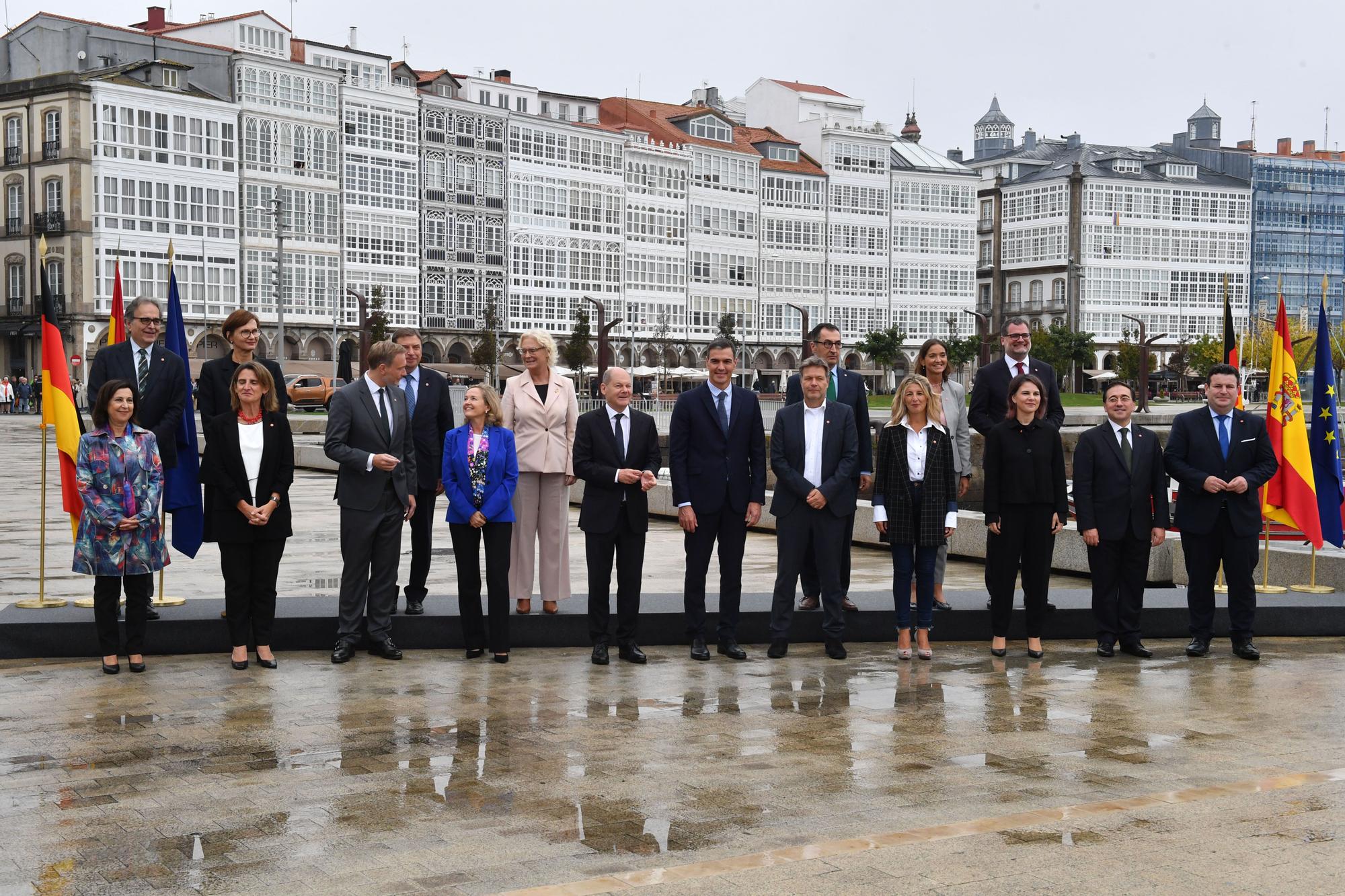 Cumbre hispano-alemana en A Coruña