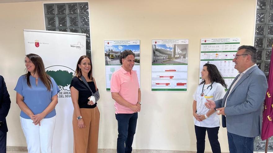 El hospital de Cieza ampliará su Servicio de Urgencias con más boxes, sala de hemodinámica y un espacio de cuidados