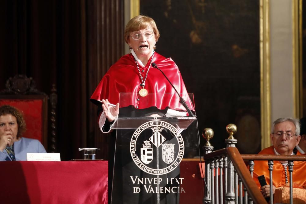 Acto de apertura de curso 2019-20 de la Universitat de València