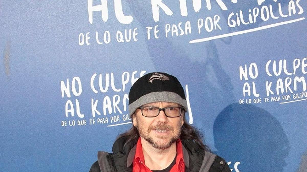 Santiago Segura en el estreno de 'No culpes al karma de lo que te pasa por gilipollas'