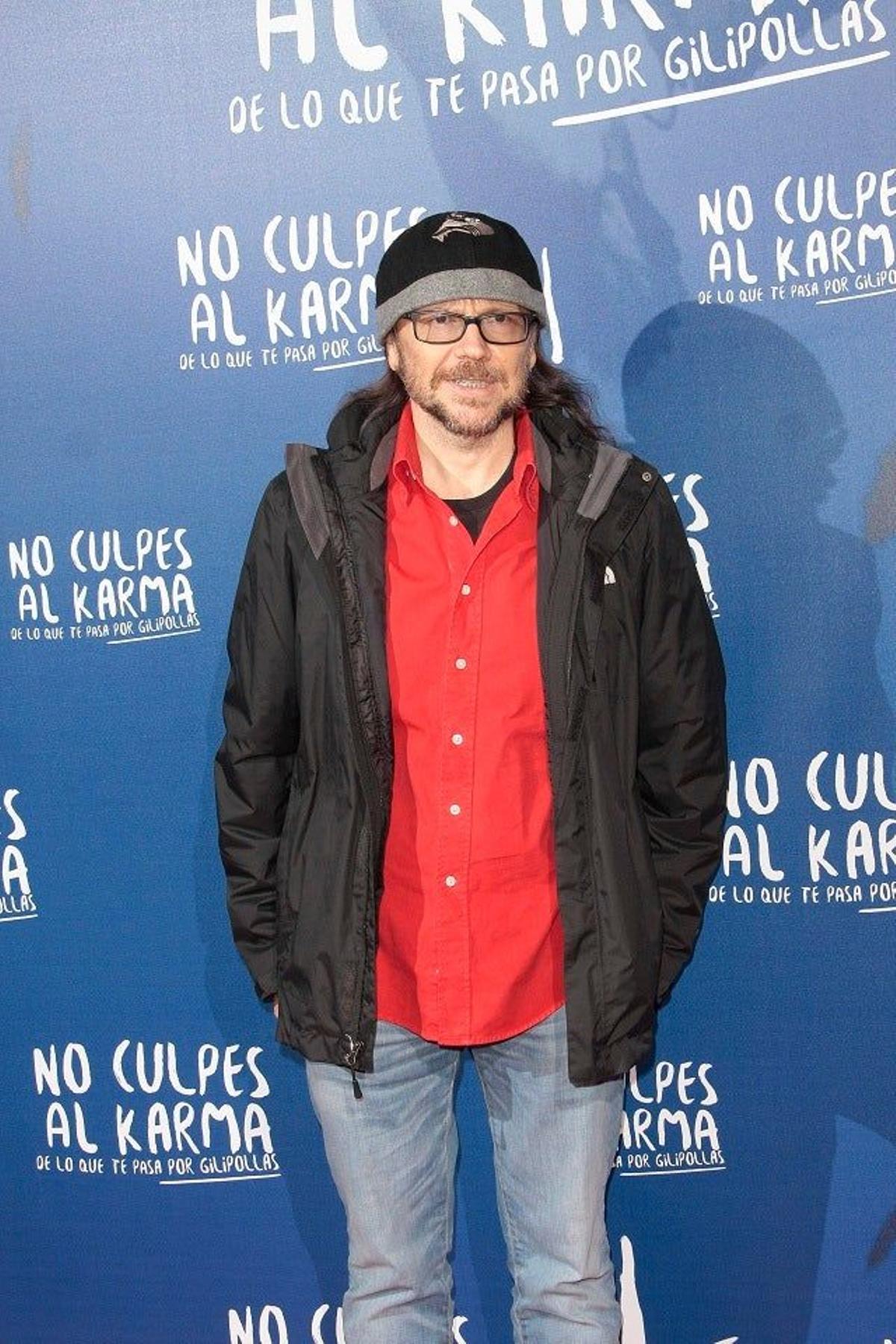 Santiago Segura en el estreno de 'No culpes al karma de lo que te pasa por gilipollas'