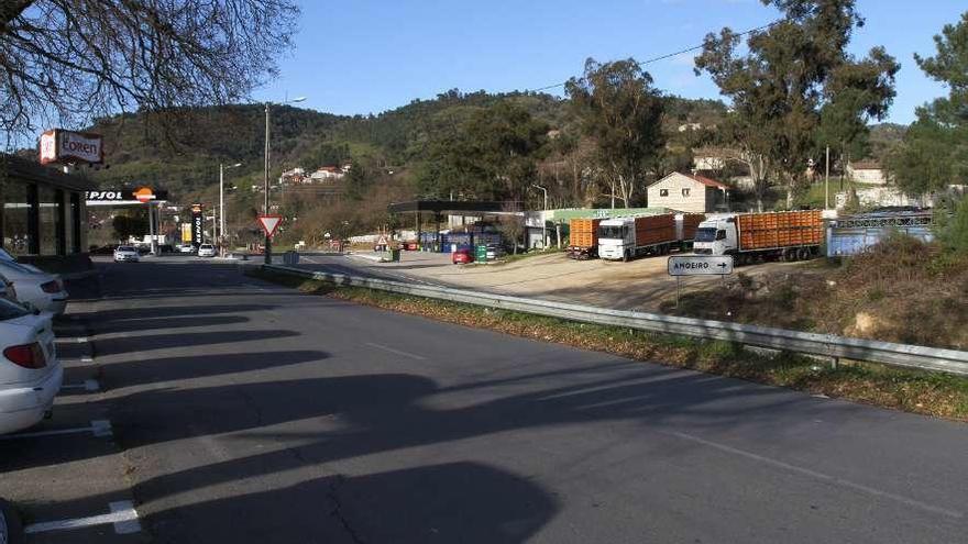 Zona de Santa Cruz de Arrabaldo, donde se contempla un desarrollo agroalimentario. // Iñaki Osorio