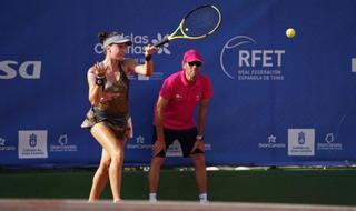 Arranca el cuadro principal del ITF W100 Disa Gran Canaria en Maspalomas