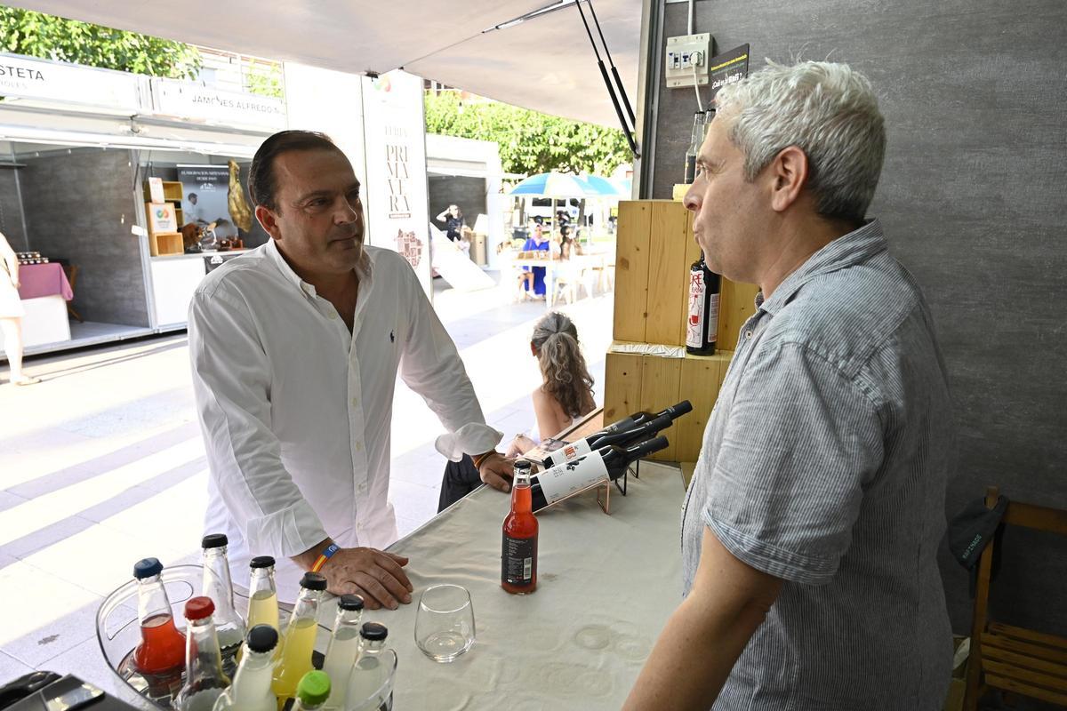 El vicepresidente de la Diputación, Andrés Martínez, estuvo presente en la inauguración de esta cita.