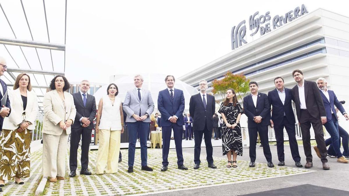 Hijos de Rivera inaugura la nueva fábrica de Estrella Galicia en Morás, en Arteixo