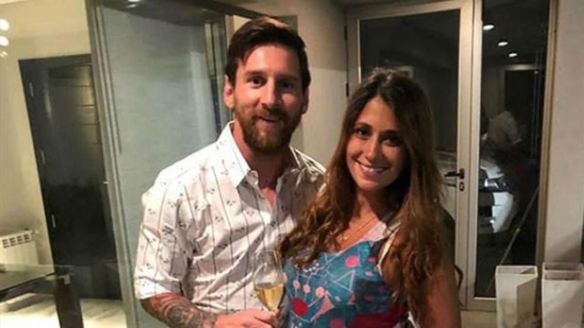 El día que Messi y Antonela presentaron a Ciro, su tercer hijo