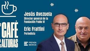 Jesús Avezuela y Eric Frattini, protagonistas de Un café en las alturas.