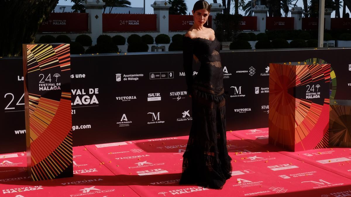 Alfombra roja del Festival de Málaga en el Gran Hotel Miramar