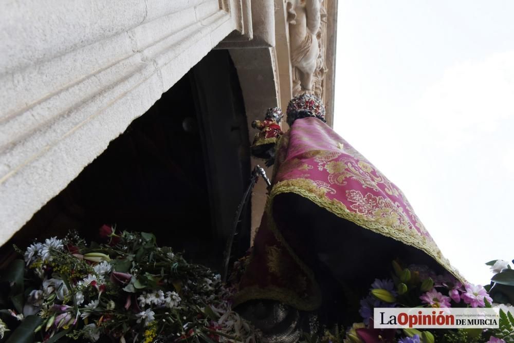 Romería de la Virgen de la Fuensanta: Llegada al S