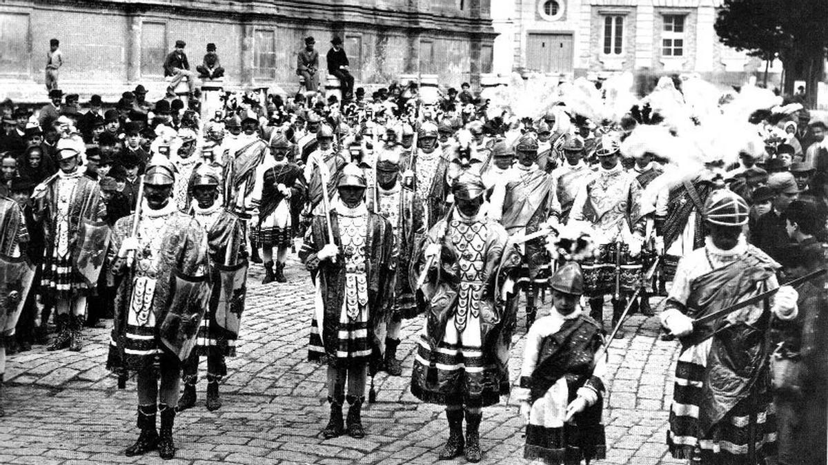 La Centuria Romana del Cachorro en el siglo XIX.