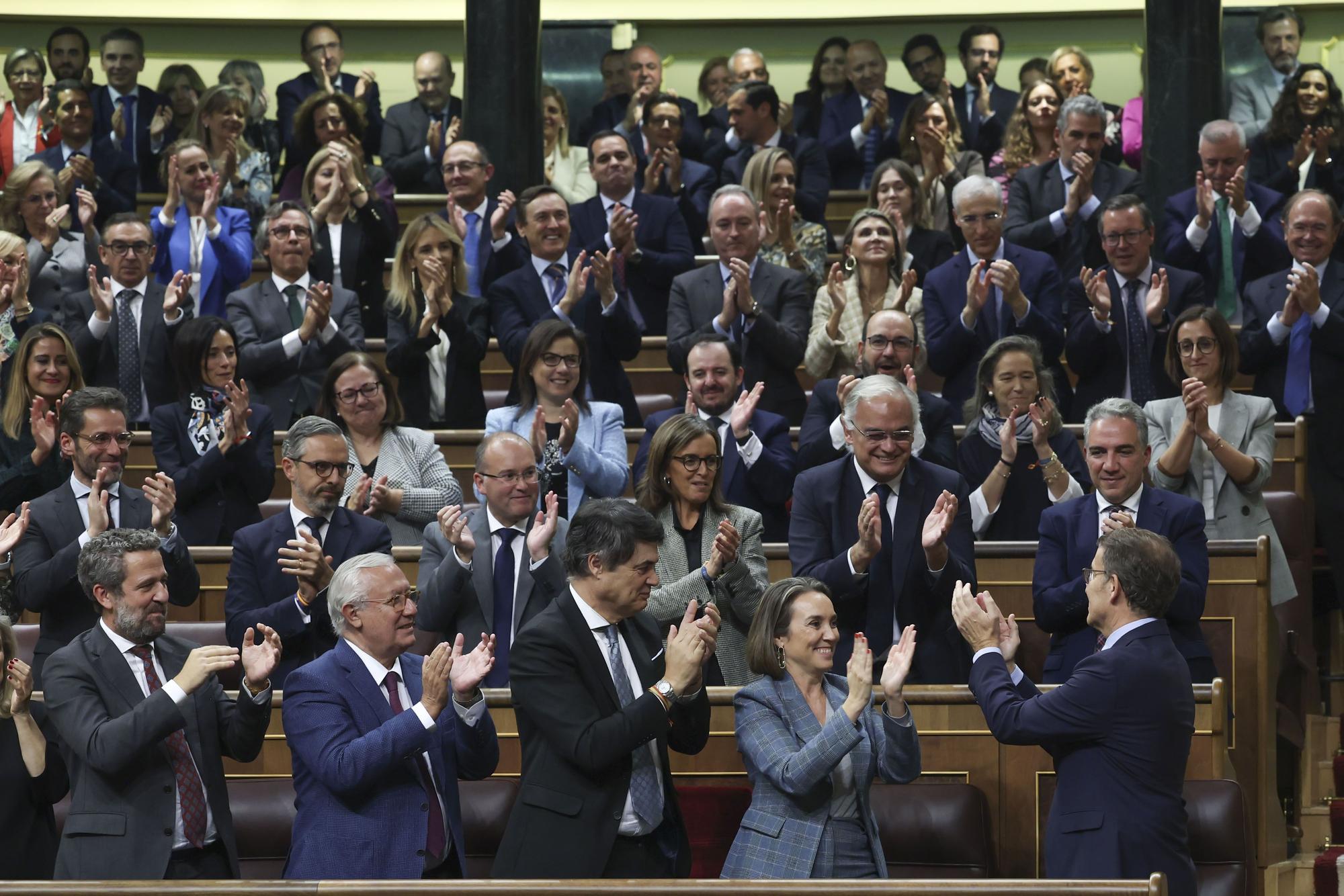 Primer día del debate de investidura en el Congreso de los Diputados