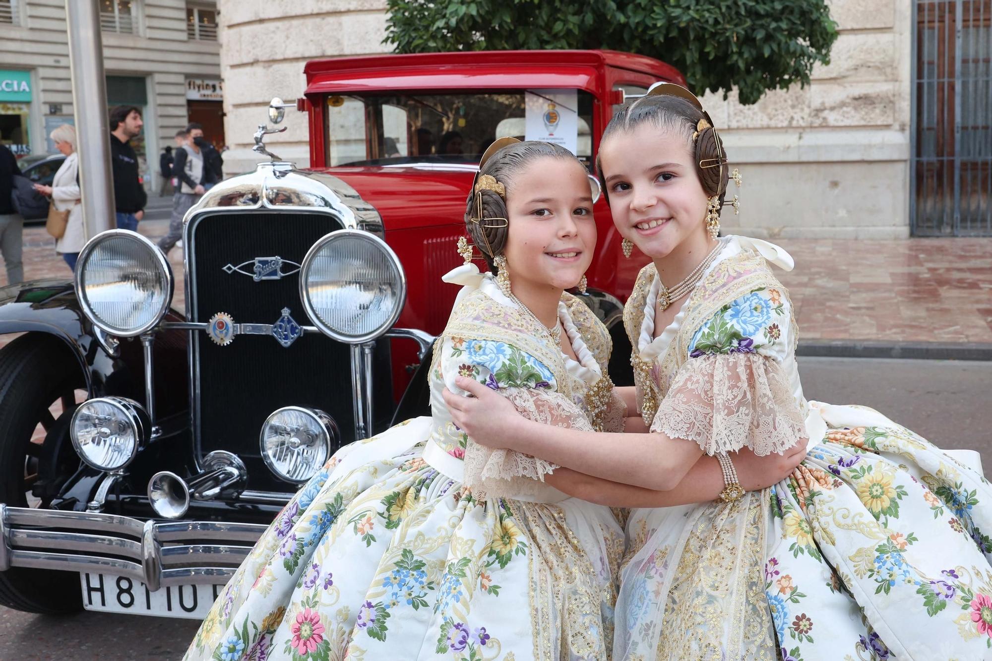 El Palau recibe a Marina García y las autoridades en la exaltación infantil