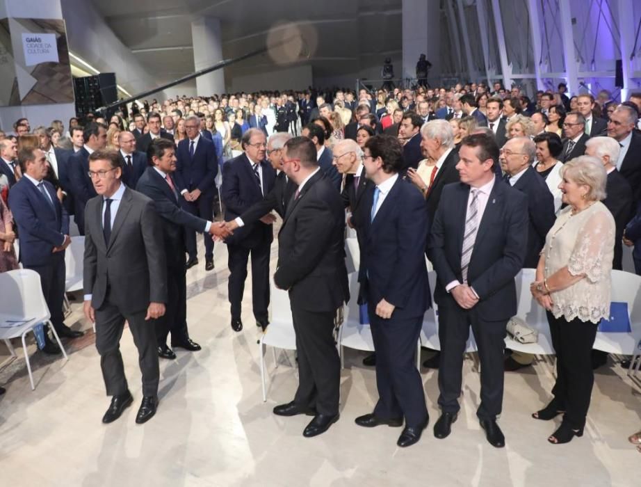 Las imágenes de la gala de entrega de las Medallas de Galicia