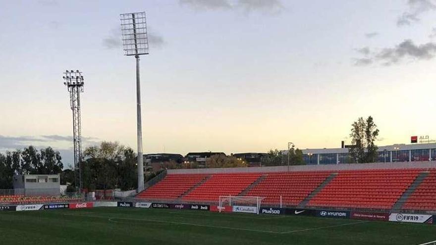 Las instalaciones del Cerro del Espino, que acogerá los duelos del Rayo, lucían así hace unos días.