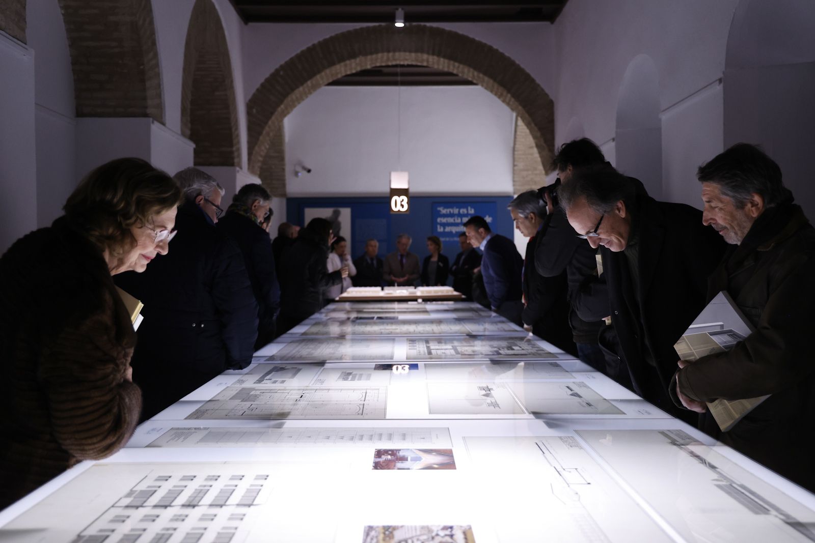 La Diputación acoge una exposición de la obra pública de Rafael de la Hoz