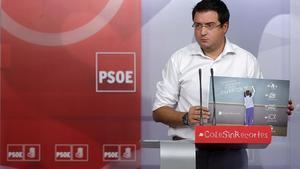 Óscar López, secretario de Organización del PSOE.
