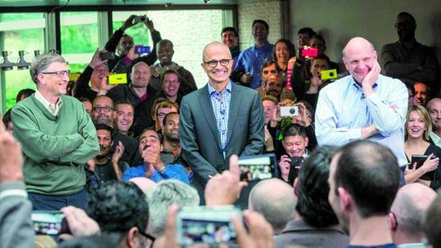 Satya Nadella, nuevo jefe de Microsoft