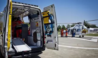 Herido grave un trabajador al sufrir un accidente en un vertedero de Montalbán