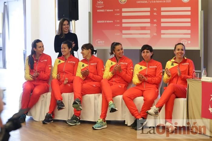 Sorteo de la Fed Cup en Cartagena