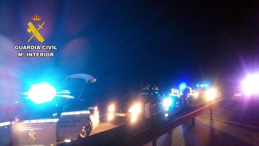 Circula en sentido contrario y cuadruplicando la tasa de alcochol permitida en San Javier