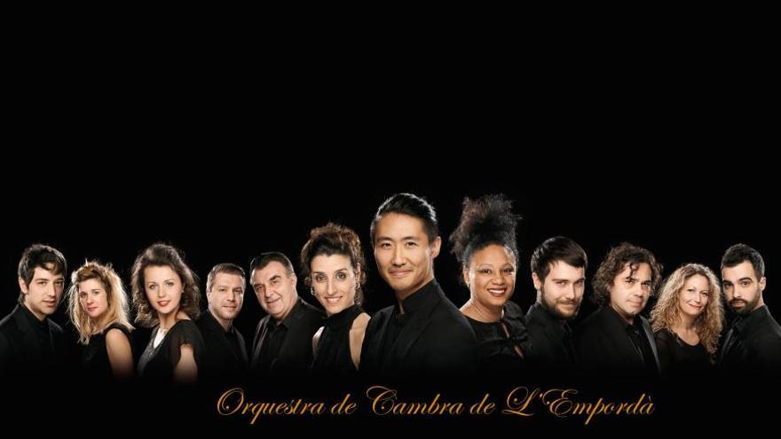 Els dotze músics de l&#039;Orquestra de Cambra de l&#039;Empordà