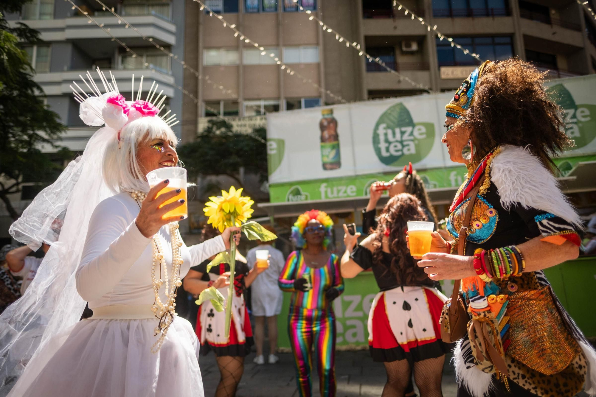 Santa Cruz celebra su segundo Carnaval de día