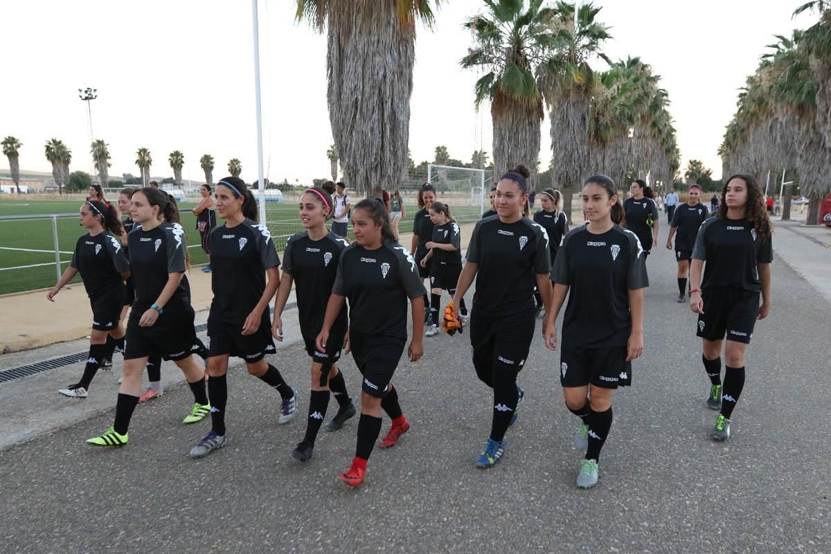 Córdoba CF Femenino, primer entrenamiento